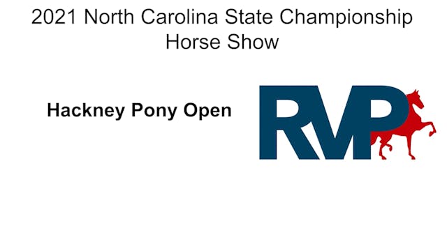 NCSC21 - Class 11 - Hackney Pony Open