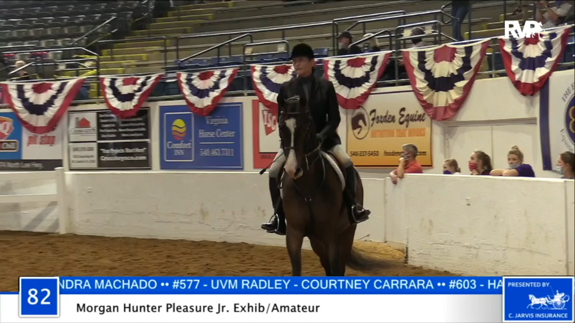2020 BB - Class 82 Morgan Hunter Pleasure Junior 
Exhibitor:Amateur