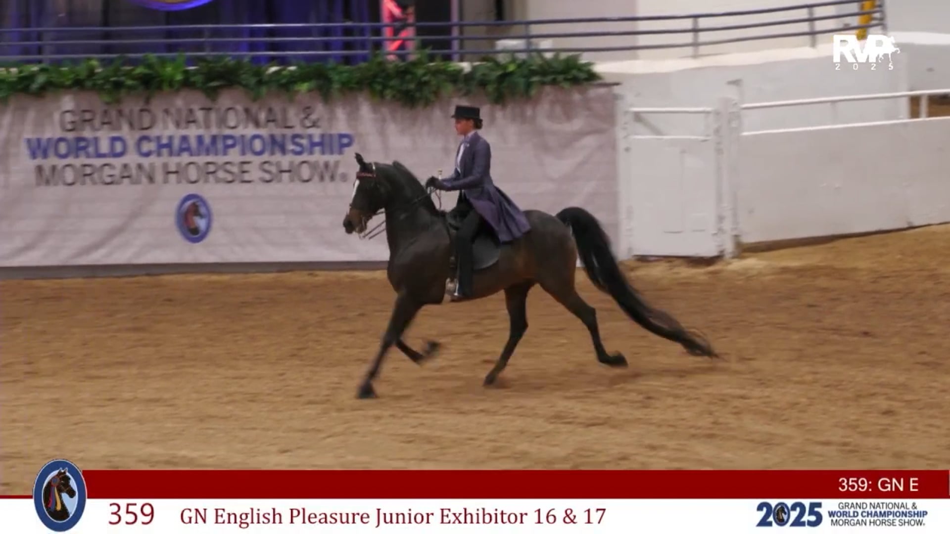 MGN25 - Class 359 - GN English Pleasure Jr Exhibitor 16 & 17