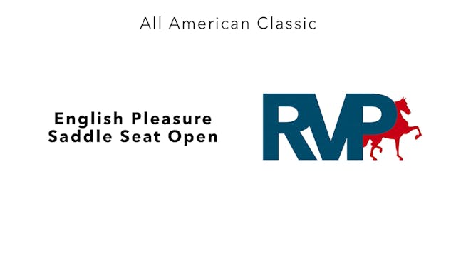 AAC24 - Class 95 - English Pleasure S...