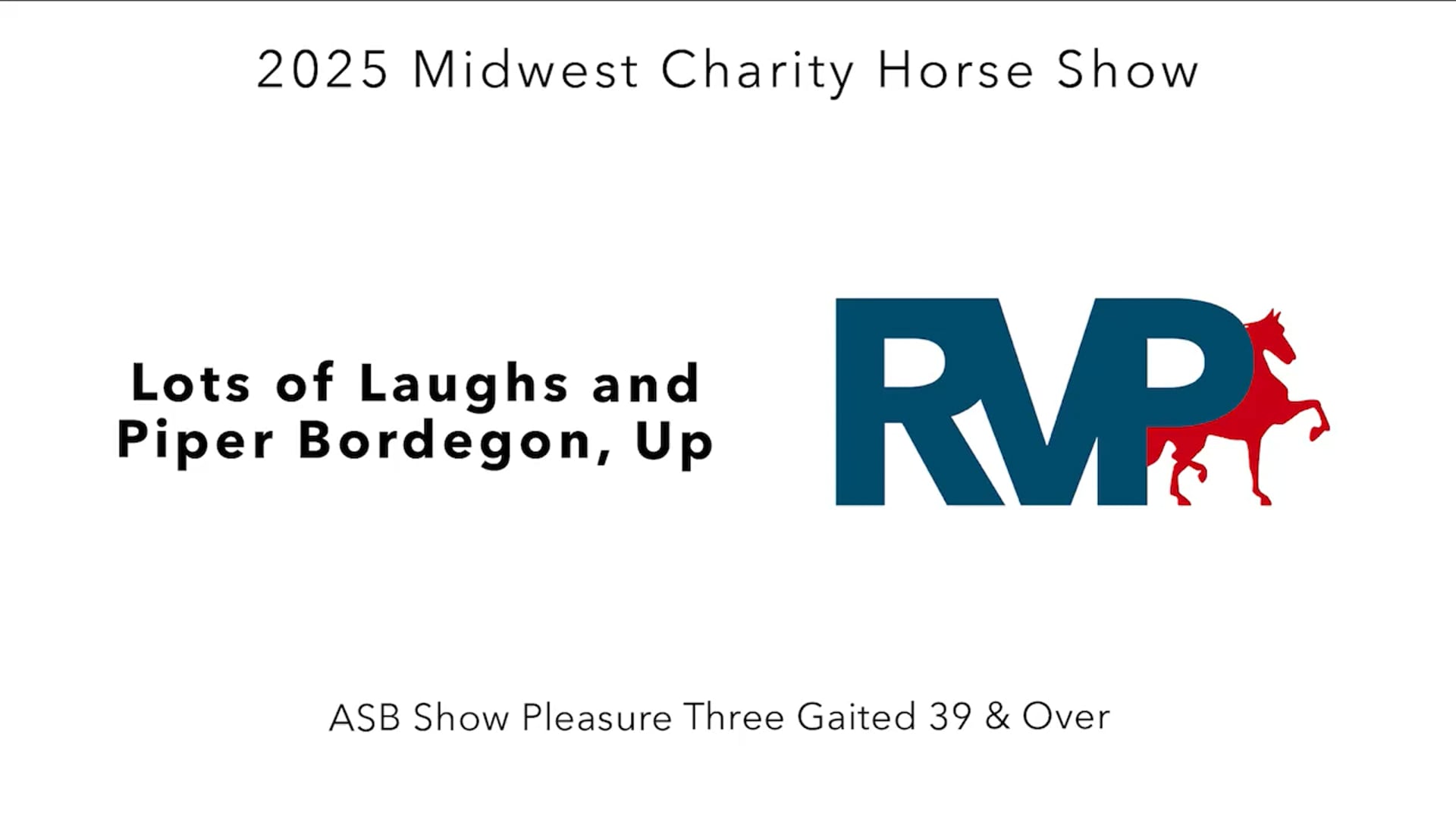 MW25 - Class 38 - Lots of Laughs and Piper Bordegon, Up