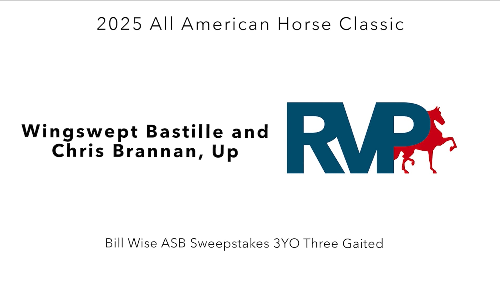 AAC25 - Class 166 - Wingswept Bastille and Chris Brannan, Up