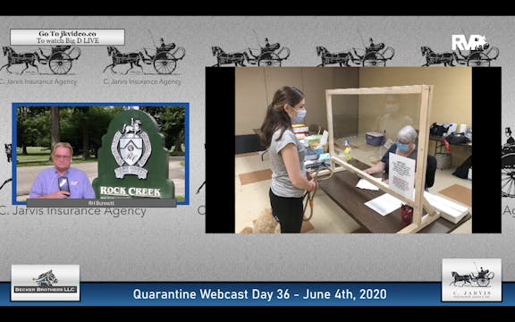 Quarantine Webcast - June 4 - Day 36