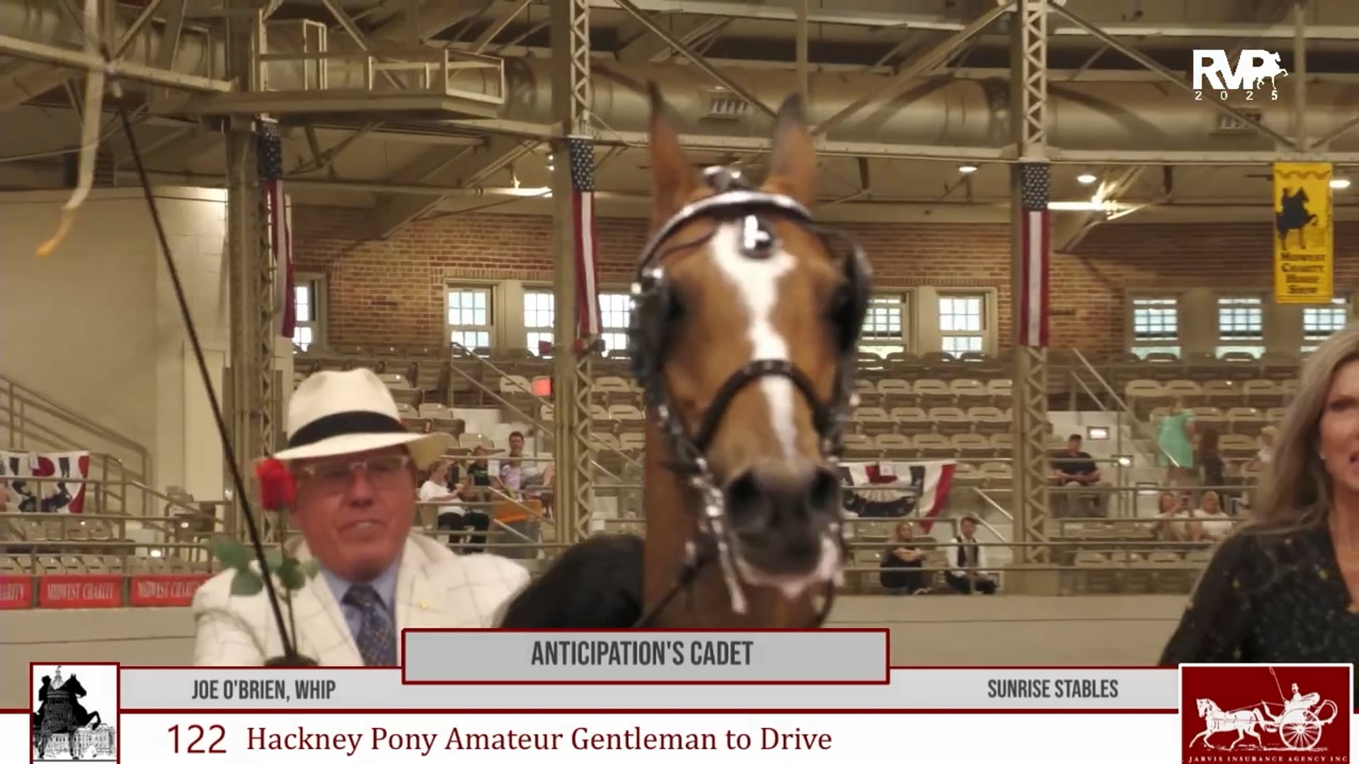 MW25 - Class 122 - Anticipation's Cadet and Joe O'Bian, Whip