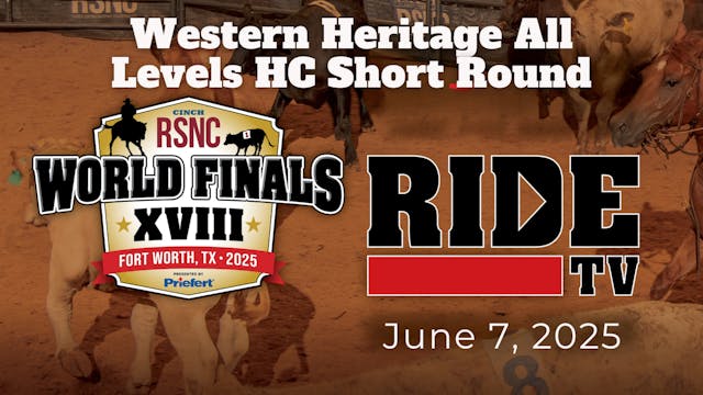 Western Heritage All Levels HC Short ...