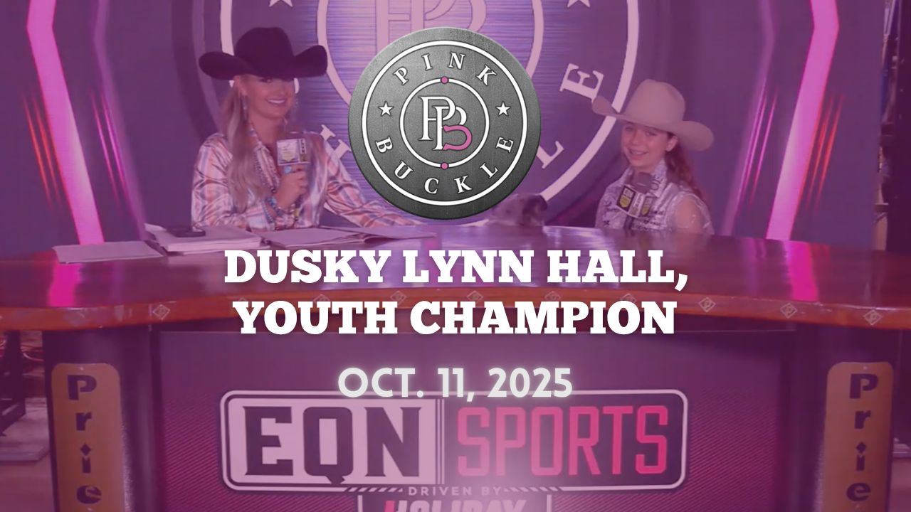 Dusky Lynn Hall, Youth Champion | Pink Buckle | Oct. 11, 2025