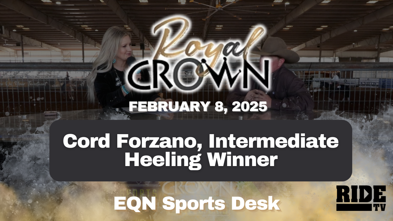 Cord Forzano, Intermediate Heeling Winner | Royal Crown Futurity | 2/8/25