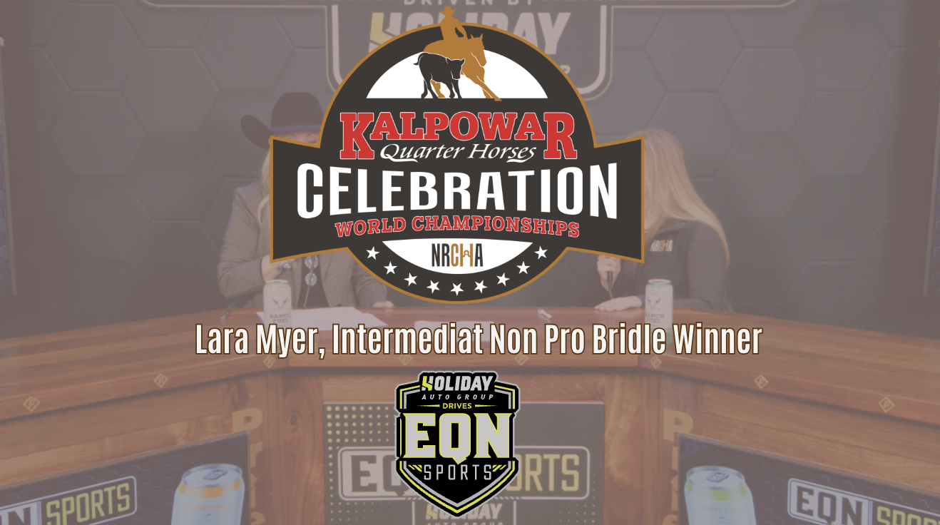 Lara Myer, Int. Non Pro Bridle Winner | NRCHA Celebration of Champions | 2/22/26