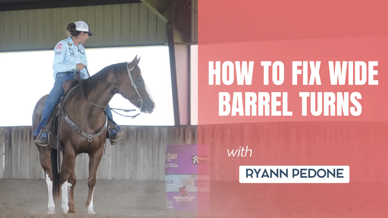 How to Fix Wide Barrel Turns - RIDE TV
