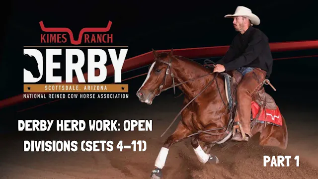 Derby Herd Work: Open Divisions(sets ...