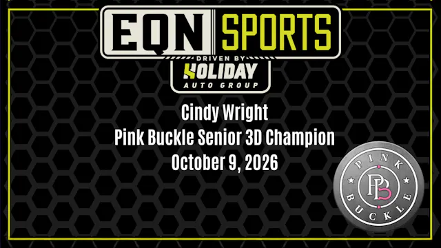 Cindy Wright, Pink Buckle Senior 3D C...