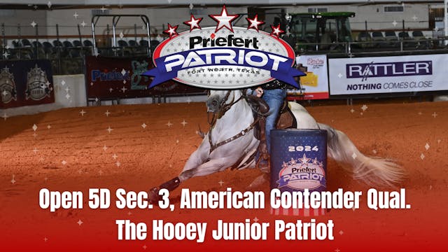 Futurity 2nd Go, Open 5D Sec. 3, Amer...