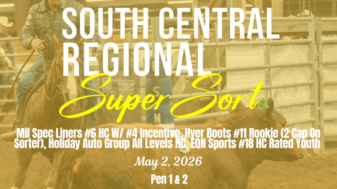 Cinch RSNC South Central Regional | Pen 1 & 2 | 5/2/26
