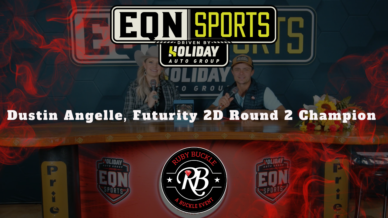 Dustin Angelle, 2D Round 2 Futurity Winner | EQN Sports | Ruby Buckle Central