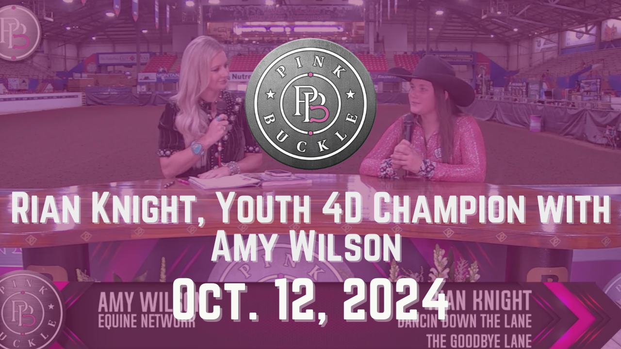Rian Knight, Youth 4D Champion | Pink Buckle | 10/13/24