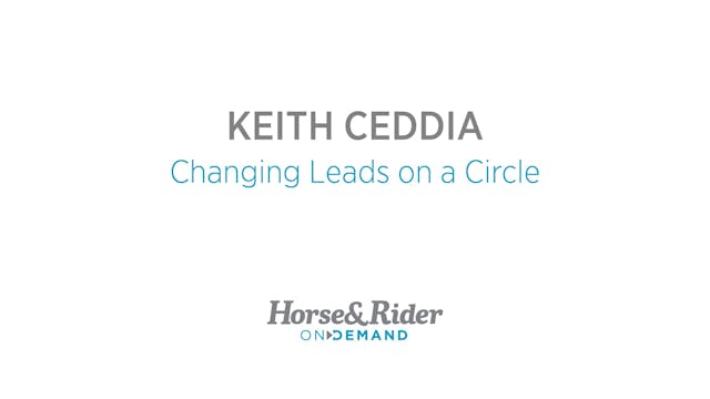 Changing Leads on a Circle