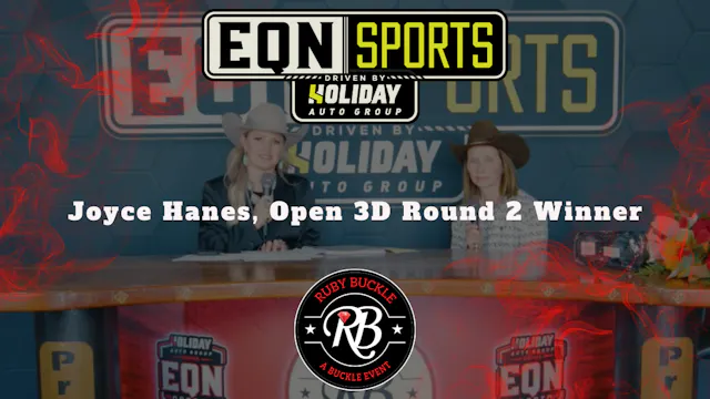 Joyce Hanes, Open 3D Rd. 2 Winner | E...