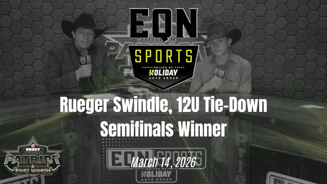 Rueger Swindle, 12U TD SF Winner | EQ...