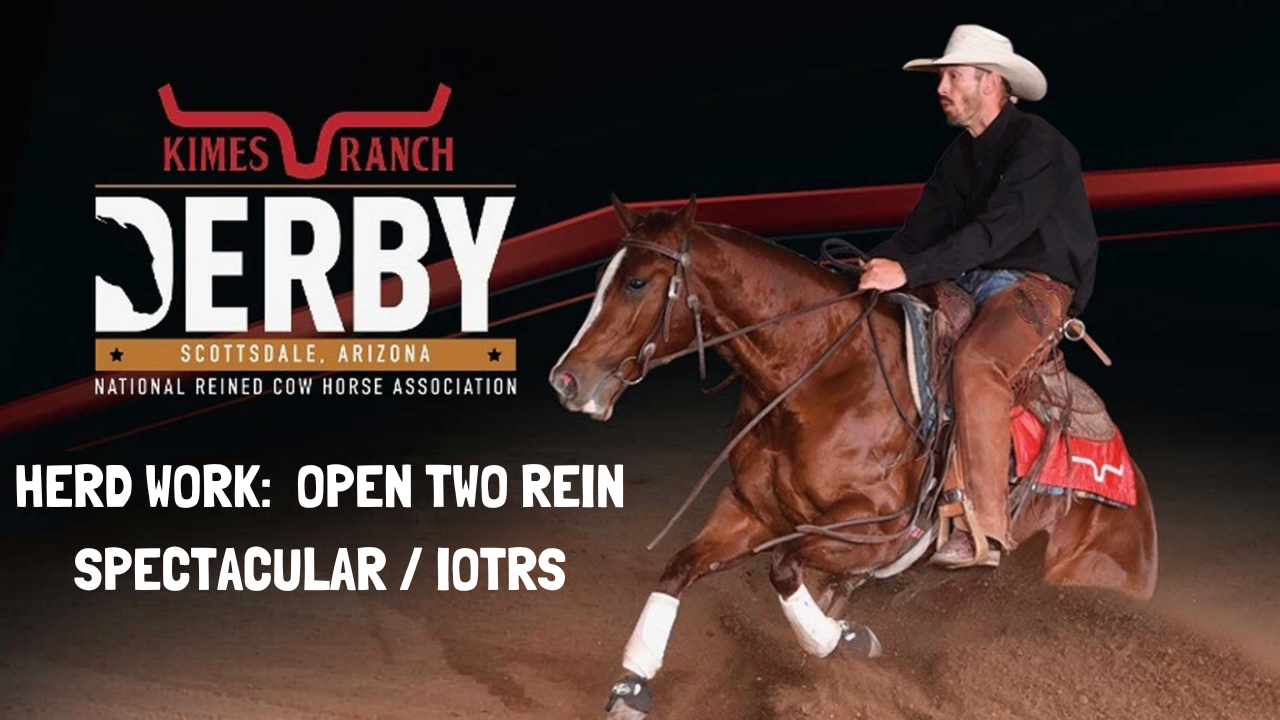 Herd Work: Open Two Rein Spectacular / IOTRS | 2026 NRCHA Derby - NorthHall