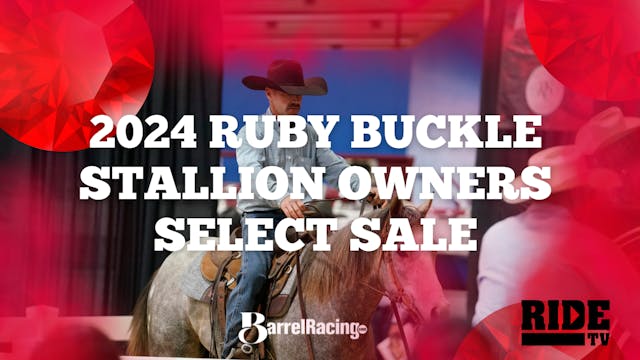 Ruby Buckle Sale | Lazy E Arena | Apr...