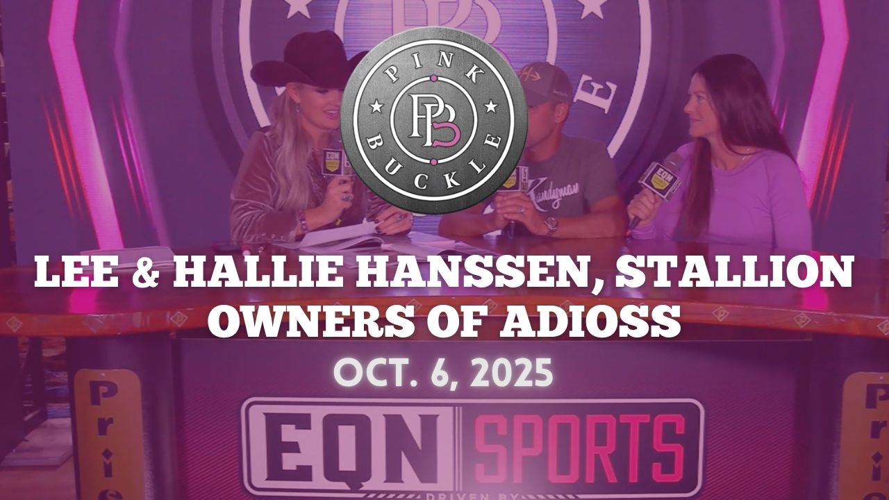 Lee & Hallie Hanssen, Stallion Owners of Adioss | Pink Buckle Highlight