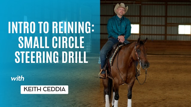 Intro to Reining: Small Circle Steering Drill
