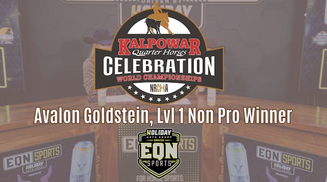 Avalon Goldstein, Lvl 1 Non Pro Winne...