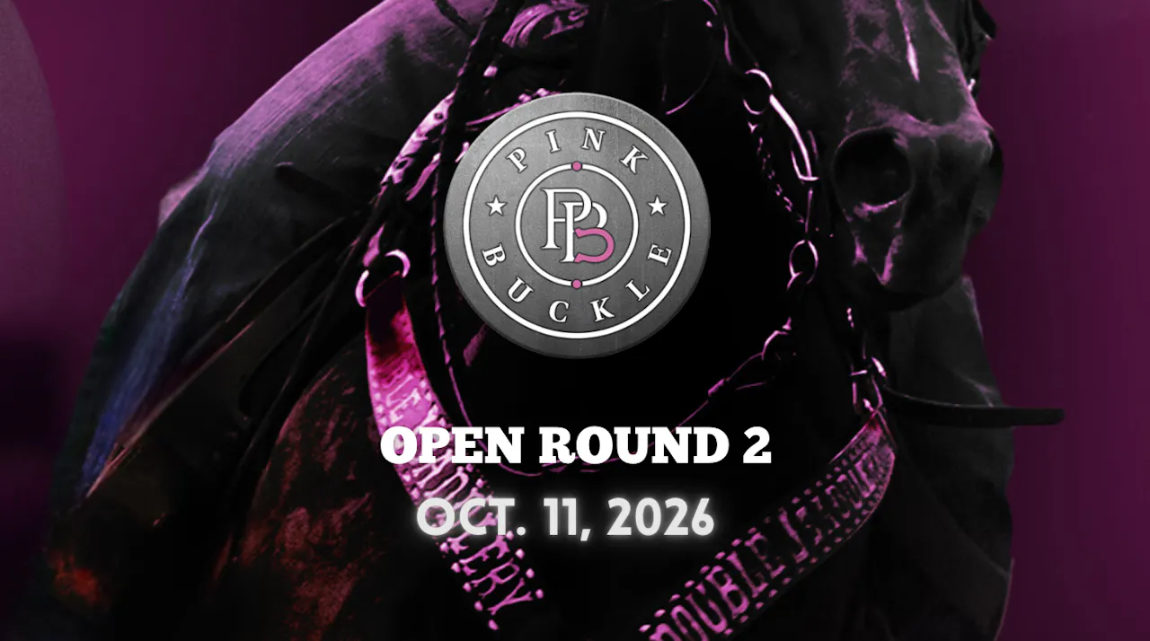 Open Round 2 | Pink Buckle Barrel Race | October 11, 2026 - 2026 - RIDE TV