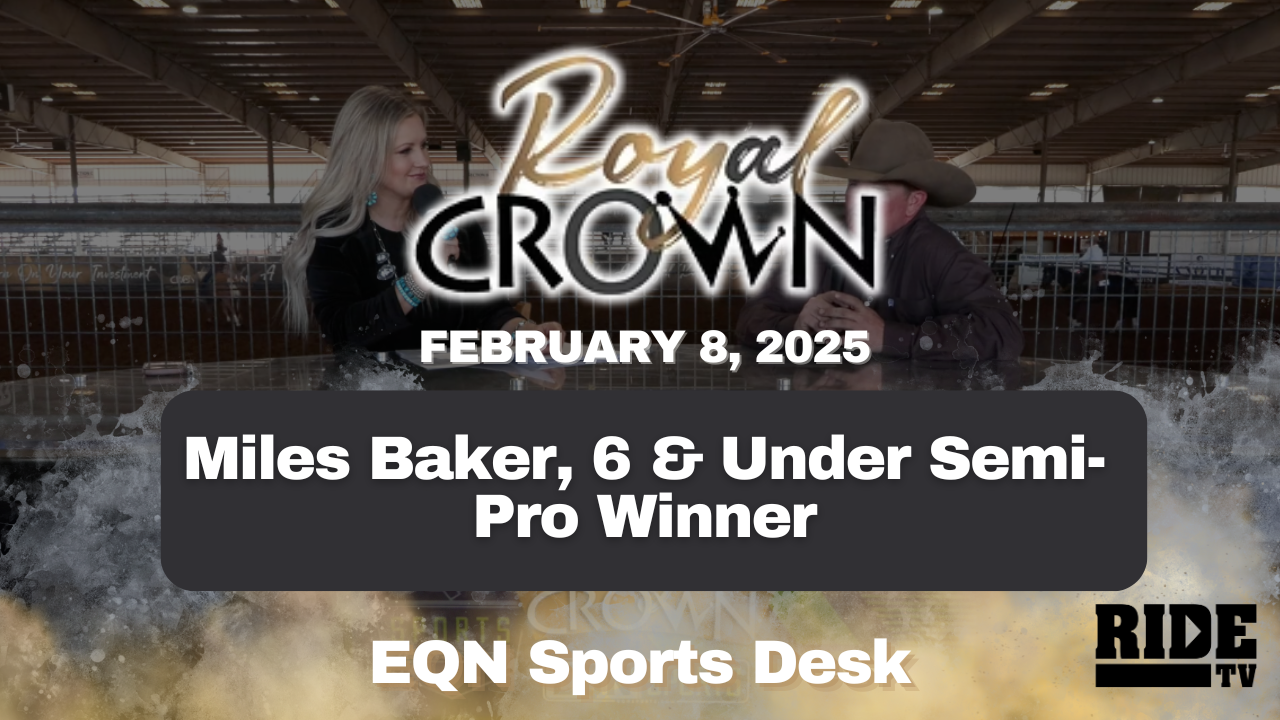 Miles Baker, 6 & Under Semi-Pro Winner | Royal Crown Futurity | 2/9/25