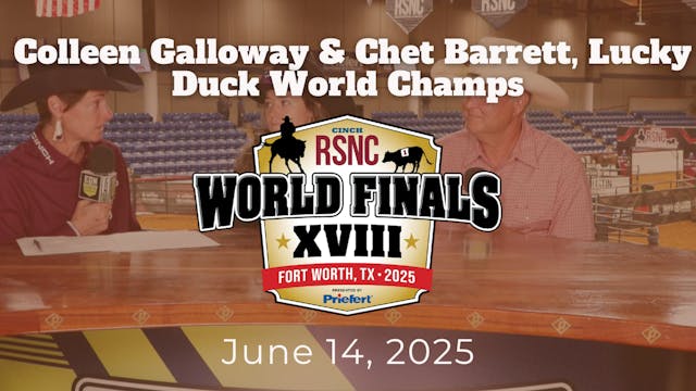 Colleen Galloway & Chet Barrett, Luc...