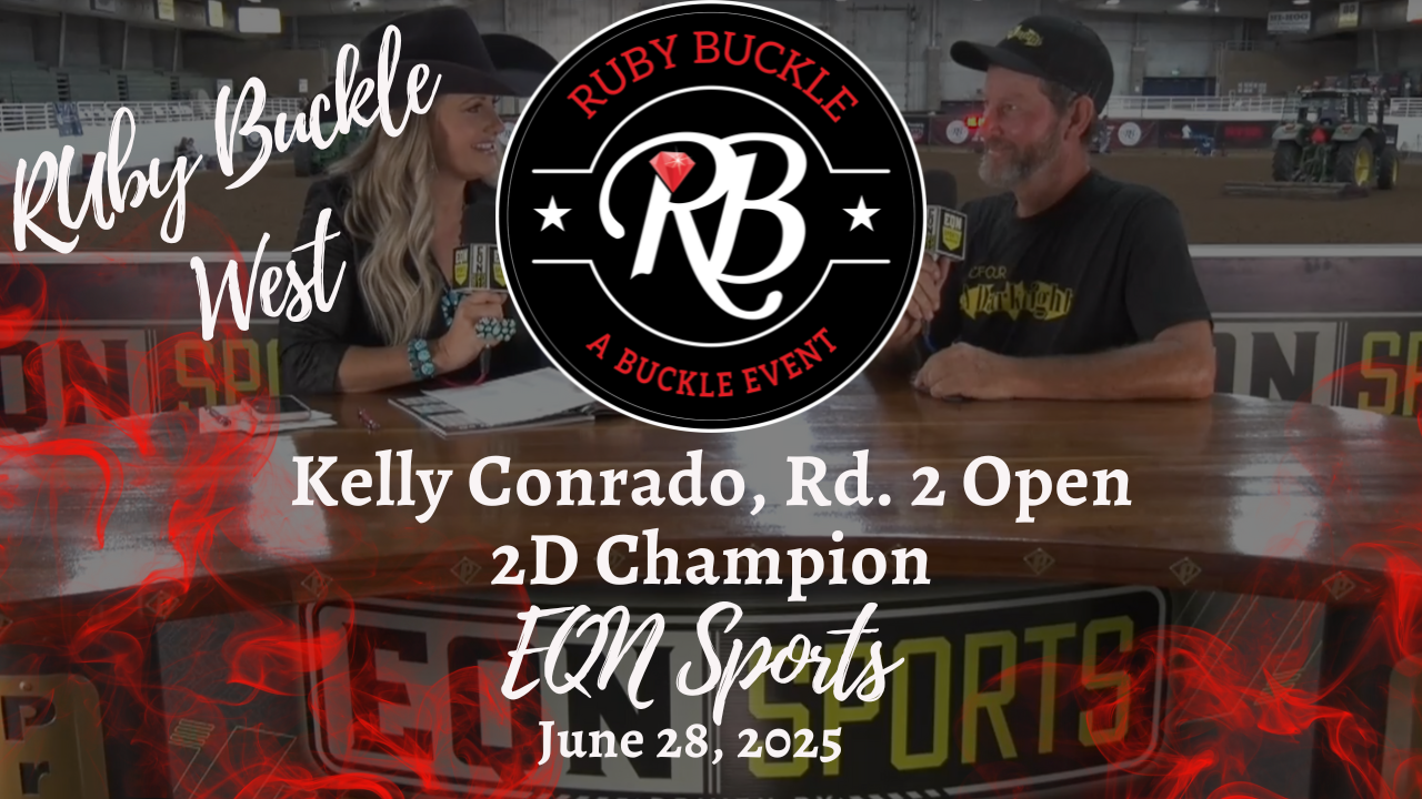 Kelly Conrado, Rd. 2 Open 2D Champion | Ruby Buckle West | 6/28/25