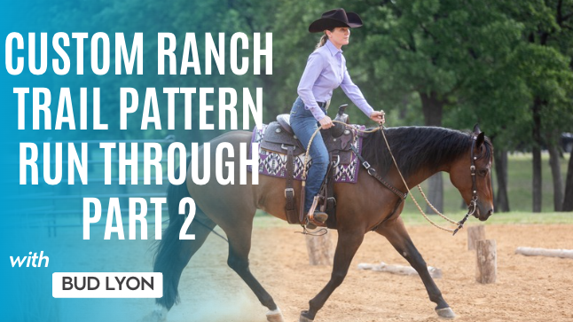Custom Ranch Trail Pattern Run Through Part 2