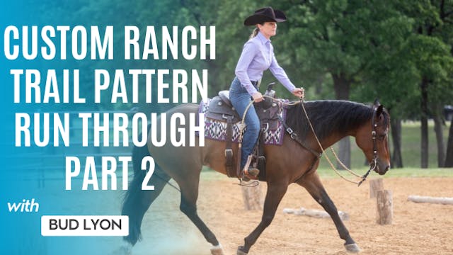 Custom Ranch Trail Pattern Run Throug...