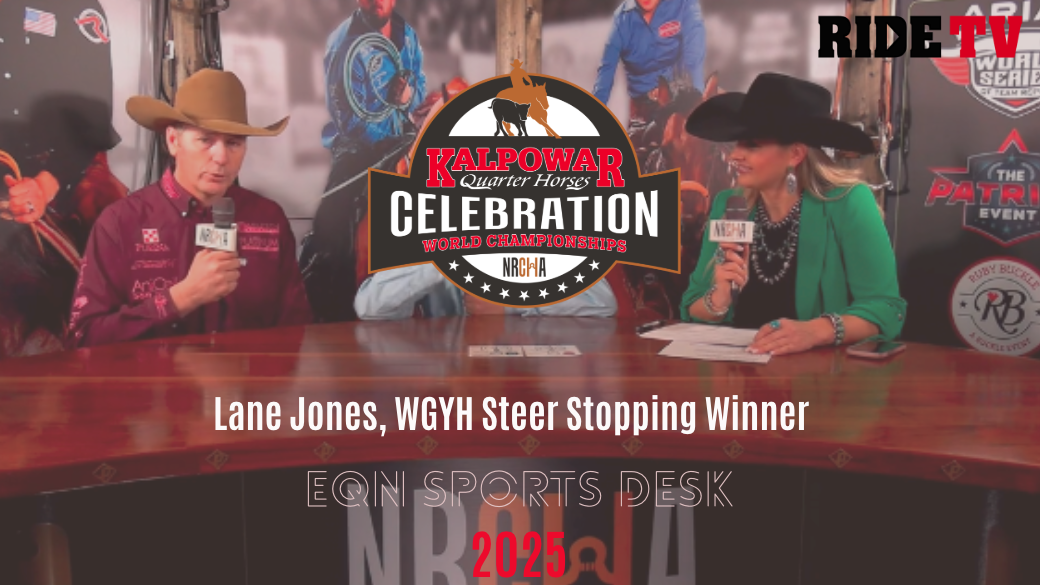 Lane Jones, WGYH Steer Stopping Winner | 2025 World's Greatest Horseman
