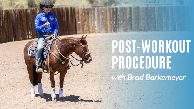 Post-Workout Procedure