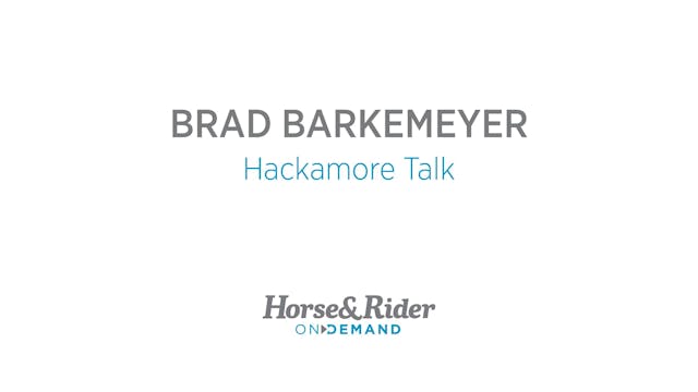 Hackamore Talk