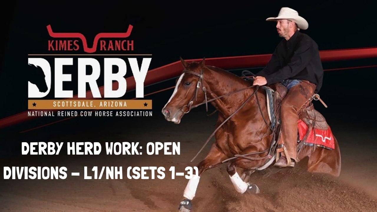 Derby Herd Work: Open Divisions L1/NH (sets 1-3) | 2026 NRCHA Derby | NorthHall