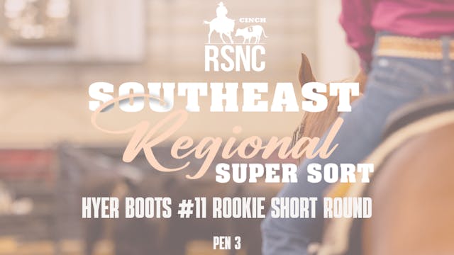Hyer Boots #11 Rookie | CINCH RSNC So...
