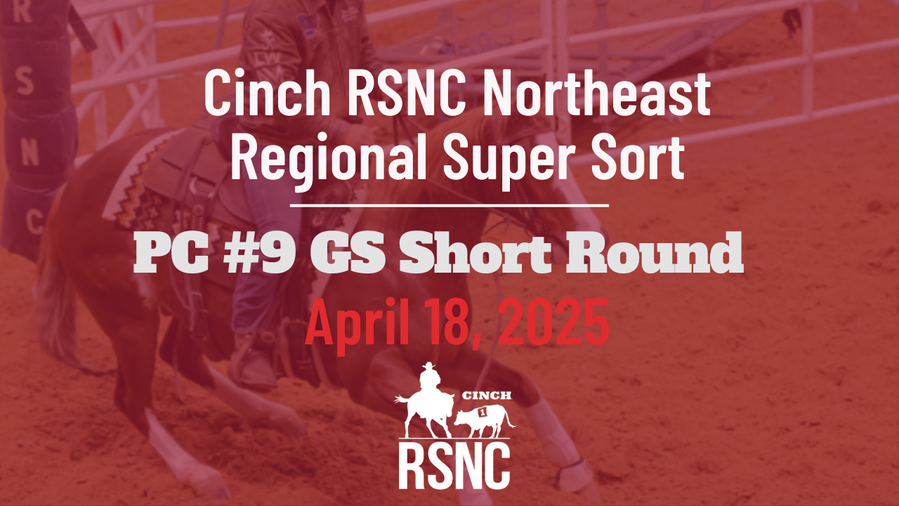 PC #9 GS Short Round | Cinch RSNC Northeast Regional Super Sort | 4/18/25