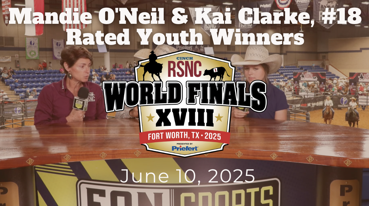 Mandie O'Neil & Kai Clarke, #18 Rtd Youth Winners | RSNC World Finals | 6/10/25