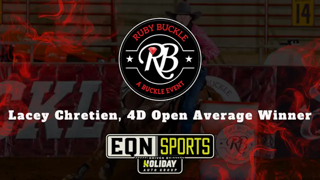 Lacey Chretien, 4D Open Average Winne...