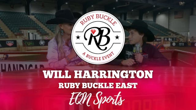 Will Harrington Rookie Ruby 1D Rd. 2 ...