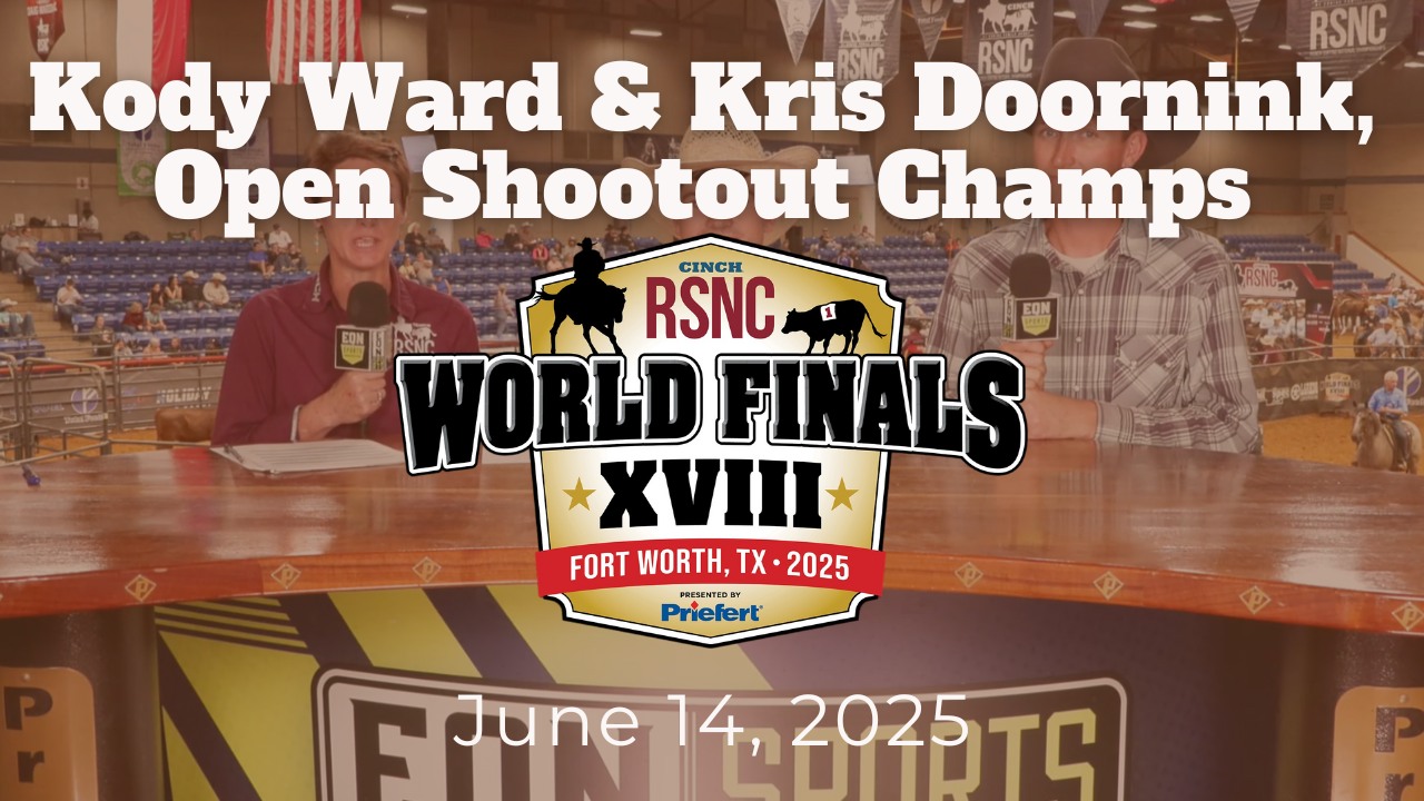 Kody Ward & Kris Doornink, Open Shootout Champs | RSNC World Finals | 6/14/25