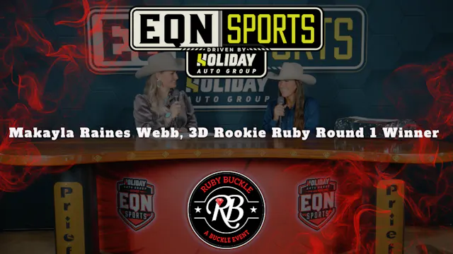 Makayla Webb, 3D Rookie Ruby Round 1 ...
