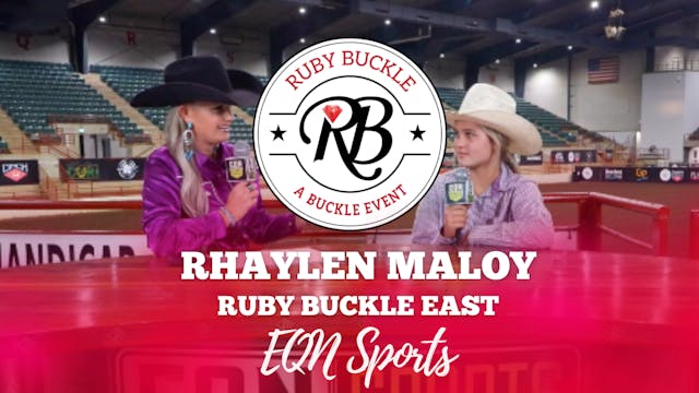 Rhaylen Maloy Futurity 1D Go 1 Winner...