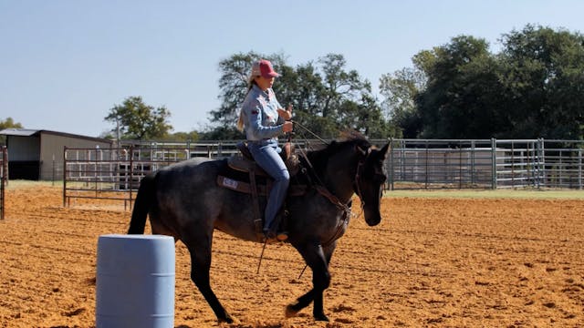 Use Body Position & the Saddle Horn t...