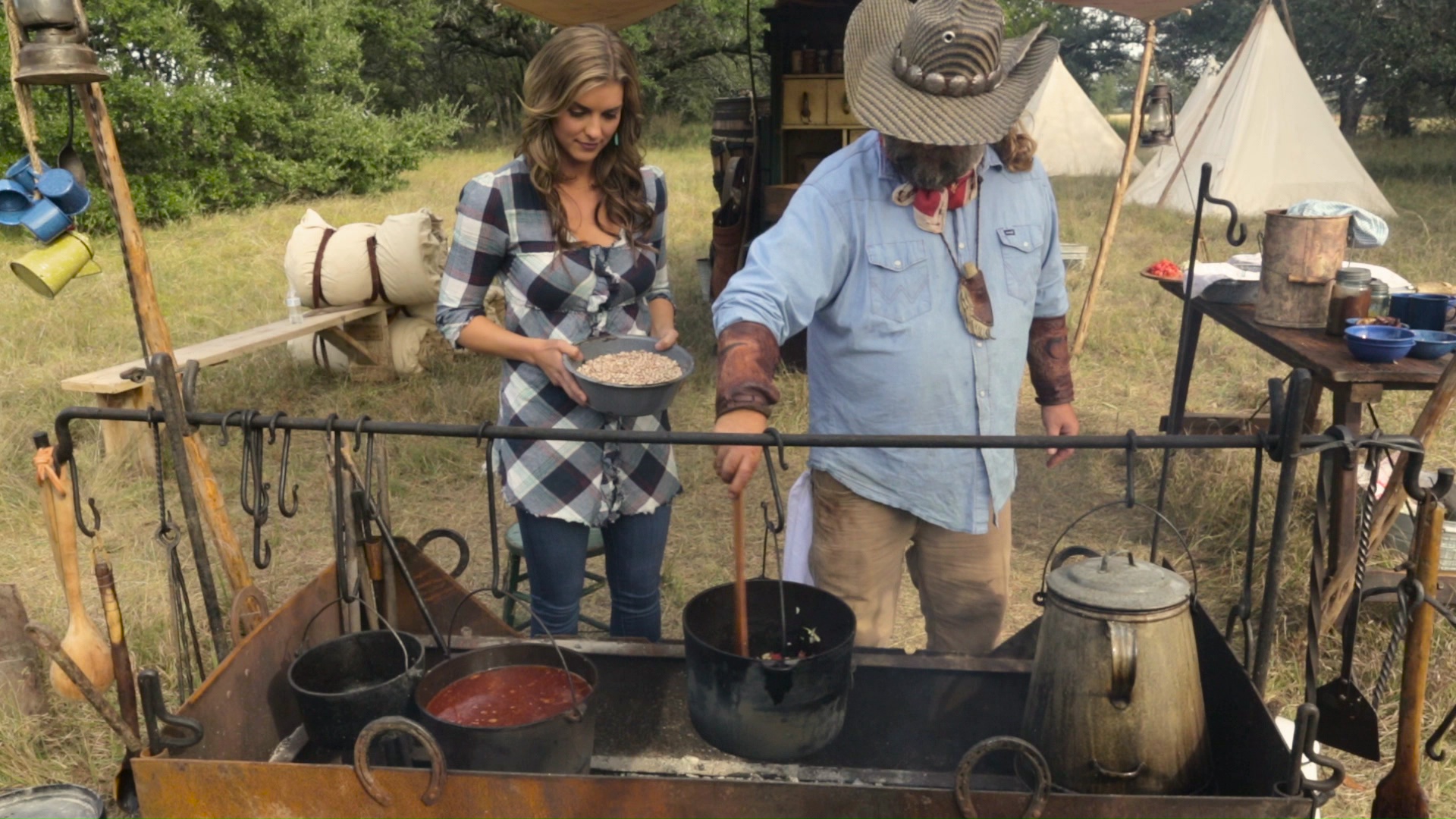 Cooking in the Chuckwagon