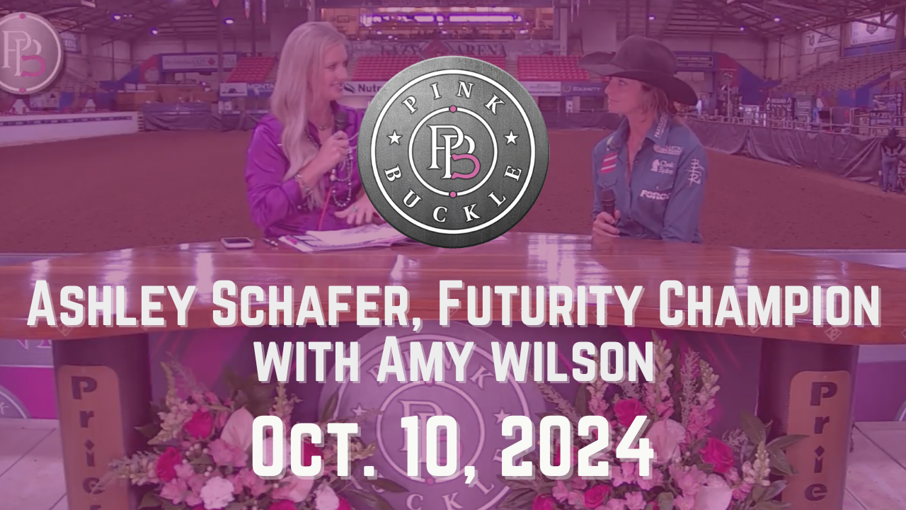 Ashley Schafer, Futurity Champion | Pink Buckle | October 10, 2024