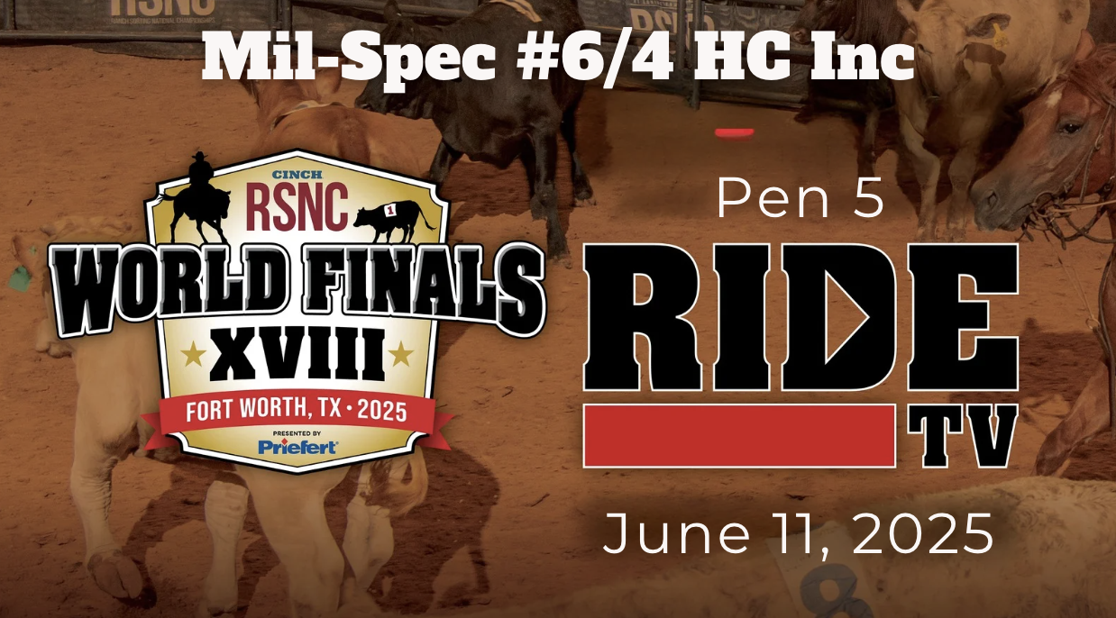 Mil-Spec #6/4 HC Inc | Cinch RSNC Wor...