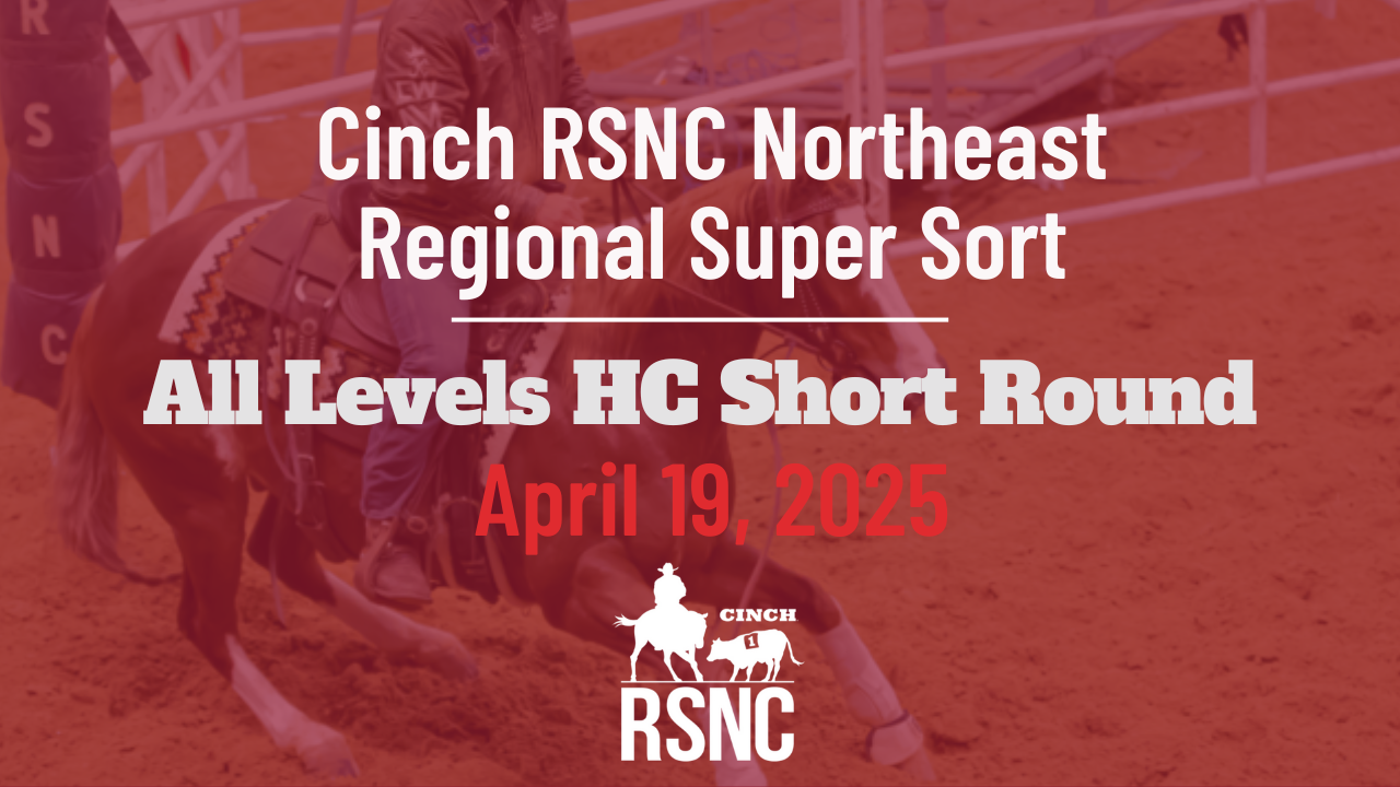 All Levels HC Short Round | Cinch RSNC Northeast Regional Super Sort | 4/19/25